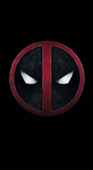 Deadpool maske logosu ikon kilit ekranı duvar kağıdı.
