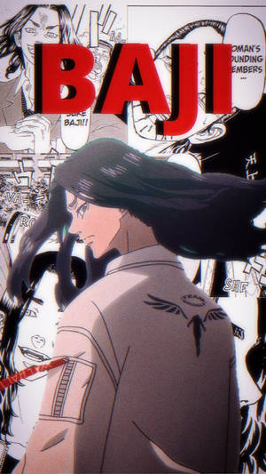 Çizgi Roman Tarzı Baji Tokyo Revengers — Anime oğlan Duvar Kağıdı