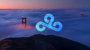Cloud9 Golden Gate Köprüsü bulut logosu duvar kağıdı — Şafak Duvar Kağıdı