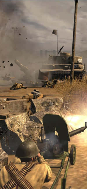 iPhone XS Company of Heroes 2 Arka Planı — OnePlus 12 Duvar Kağıdı