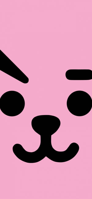 Cooky Bt21 Tam Yüz duvar kağıdı — iPhone 16e Duvar Kağıdı