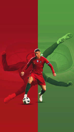 Cristiano Ronaldo Aksiyonda — Cristiano ronaldo Duvar Kağıdı
