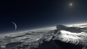 Cüce Gezegen Plüton Atmosferi Duvar Kağıdı