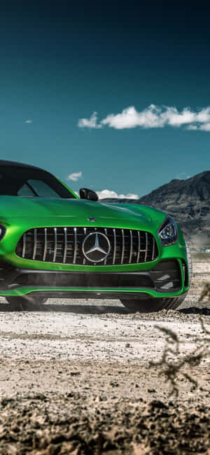 iPhone Xs Mercedes Amg Arka Plan — Galaxy M36 Duvar Kağıdı
