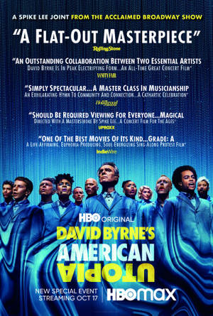 David Byrne American Utopia 2020 Posteri — Huawei MatePad Duvar Kağıdı