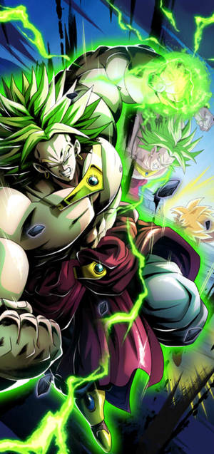 DBZ Broly SSJ Tam Güç duvar kağıdı. — iPhone Air Duvar Kağıdı