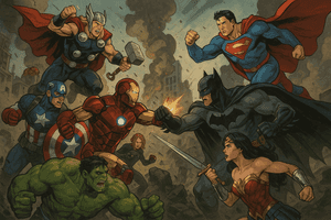 Marvel Estetik Arkaplan, DC Çizgi Roman Arkaplanı, Batman, Süper Kahraman Arkaplanı, Superman, Demir Adam, Wonder Woman