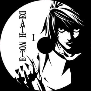 Death Note Anime Karakter Grafiği