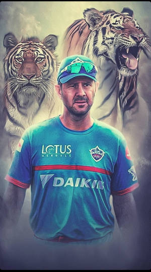 Delhi Capitals Ricky Ponting duvar kağıdı — 9:16 Duvar Kağıdı