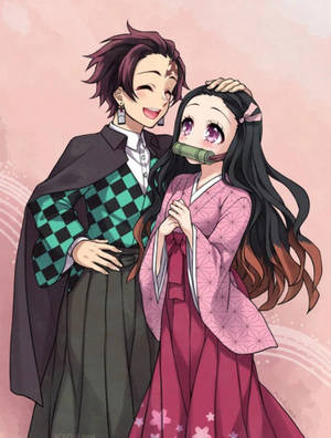Sevimli Duvar Kağıdı Demon Slayer Nezuko