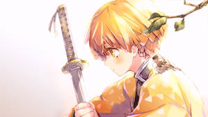 Demon Slayer Zenitsu Güneş Işığında — Zenitsu demon slayer Duvar Kağıdı
