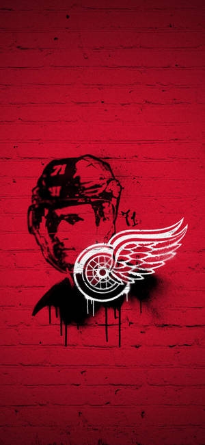 Detroit Red Wings'ten Dylan Larkin duvar kağıdı
