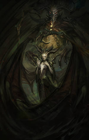 Diablo 4 Lilith pençe duvar kağıdı — Galaxy Tab Duvar Kağıdı