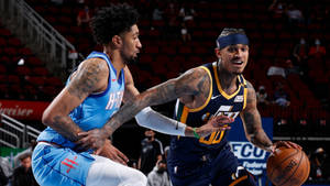Dikkat Çekici Basketbolcu Jordan Clarkson duvar kağıdı — Loş Duvar Kağıdı