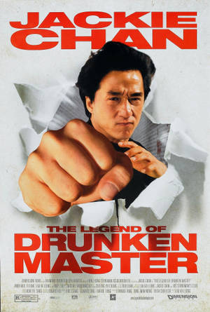 Dinamik Jackie Chan Spot Işığı - Film Posteri Sanatı — Huawei MatePad 11.5 S (2025) Duvar Kağıdı