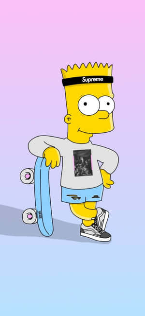 Simpsonlar arka planı — POCO M8 Duvar Kağıdı