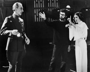 Efsanevi İngiliz Aktör Peter Cushing — Star wars Duvar Kağıdı