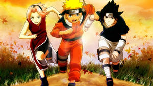 Efsanevi Naruto ve 7. Takım Posteri duvar kağıdı