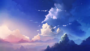 Anime Manzara Arka Planı — Animasyon manzara Duvar Kağıdı