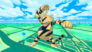 Electabuzz, Pokemon Go evreninde keşfe çıkıyor — Oyun GIF Duvar Kağıdı