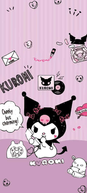 Emo Hello Kitty — Honor Magic V5 Duvar Kağıdı