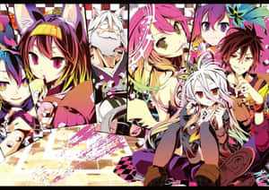 No Game No Life arka planı — No Game No Life Duvar Kağıdı