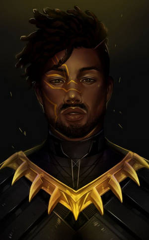 Erik Killmonger Sanatı Duvar Kağıdı — Lenovo Legion Y700 (5. Nesil) Duvar Kağıdı