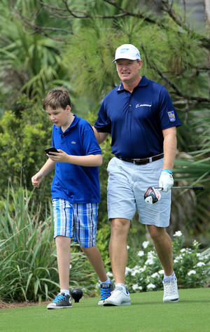 Ernie Els ve Ben Els — Huawei MatePad Mini Duvar Kağıdı