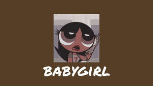 Estetik Karikatür Güzel Powerpuff Buttercup — Estetik Duvar Kağıdı