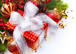 Estetik Noel Hediyesi duvar kağıdı — Noel estetiği Duvar Kağıdı