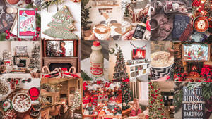 Estetik Noel Kolajı duvar kağıdı — Estetik noel Duvar Kağıdı