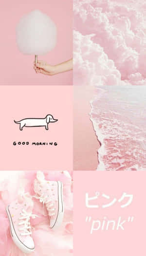 Estetik Pembe Görseller — Pembe estetik GIF Duvar Kağıdı