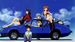 Evangelion 4K Karakterler Arabada