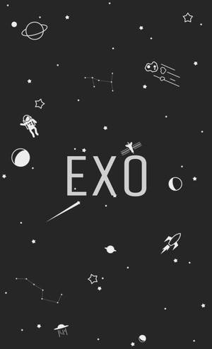 EXO galaksi hayran sanatı duvar kağıdı — Galaxy Tab Duvar Kağıdı