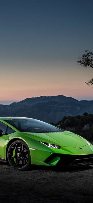 4k Lamborghini Iphone — Galaksi A18 Duvar Kağıdı