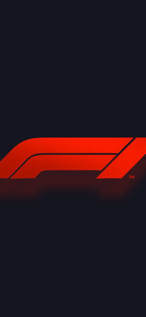 F1 iPhone Kırmızı Logo — iPhone 14 Pro Duvar Kağıdı