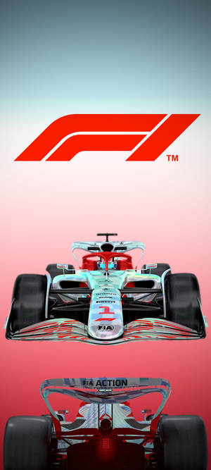 F1 iPhone Logo Gradyan Arka Plan — Pixel 11 Duvar Kağıdı