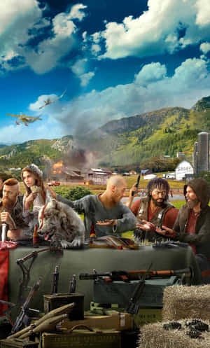 Iphone Xs Far Cry 3 Arka Planı — Galaxy Tab A Duvar Kağıdı