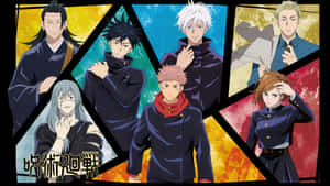 Anime Tüm Karakterler Hd — Jujutsu Kaisen Duvar Kağıdı