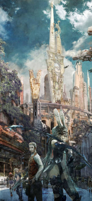 Final Fantasy Iphone — Galaksi A37 Duvar Kağıdı