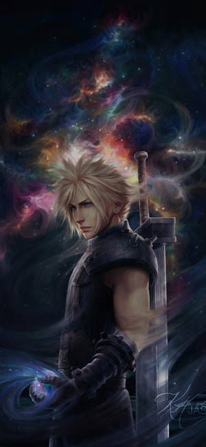 Final Fantasy Iphone — Galaksi A17 Duvar Kağıdı