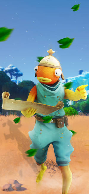 Fishstick Fortnite Gezgini duvar kağıdı — iPhone 18 Pro Max Duvar Kağıdı