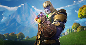 Fortnite'ta Thanos HD — Fortnite Duvar Kağıdı