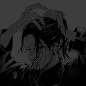 Siyah anime resimleri — Siyah estetik GIF Duvar Kağıdı