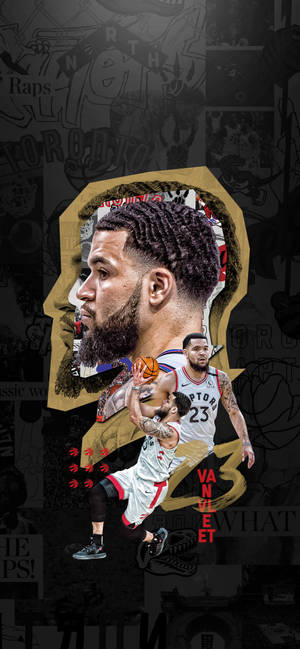 Fred Vanvleet siyah posteri duvar kağıdı — iPhone 13 Pro Duvar Kağıdı