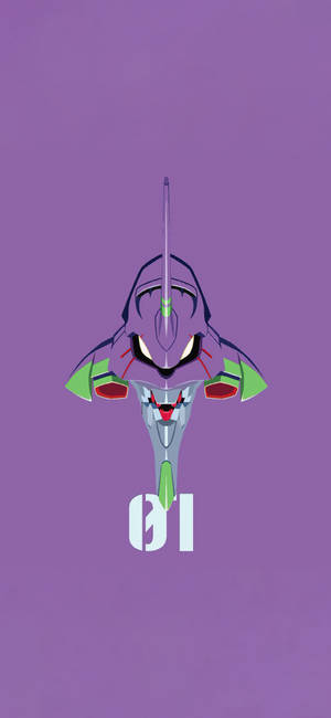 Evangelion Telefon — Galaksi A37 Duvar Kağıdı