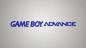 Game Boy Advance logosu duvar kağıdı