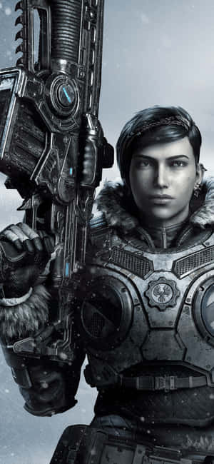 iPhone X Gears Of War 5 Arka Planı — ROG Phone 9 FE Duvar Kağıdı