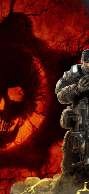 iPhone X Gears Of War 5 Arka Planı — Vivo V70 Elite Duvar Kağıdı