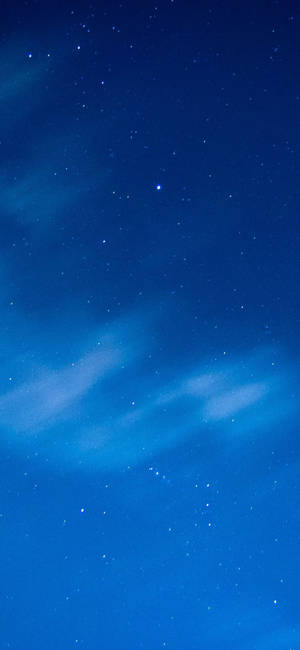 Gece Gökyüzü Mavi iPhone — Galaxy S24 Duvar Kağıdı